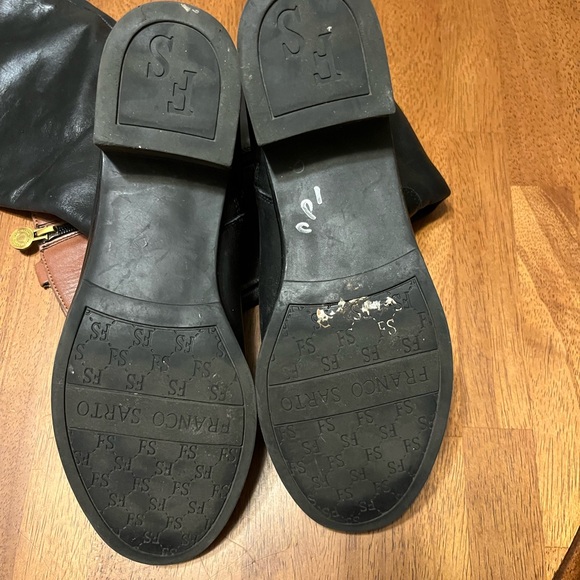Franco Sarto two tone leather boots size 9.5 - Picture 3 of 7